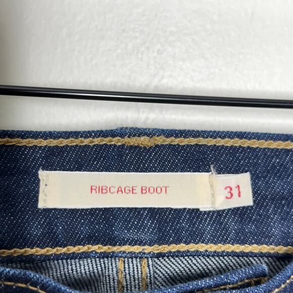 Levi's Women's Boot Cut Jeans - Dark Blue - Picture 8 of 10